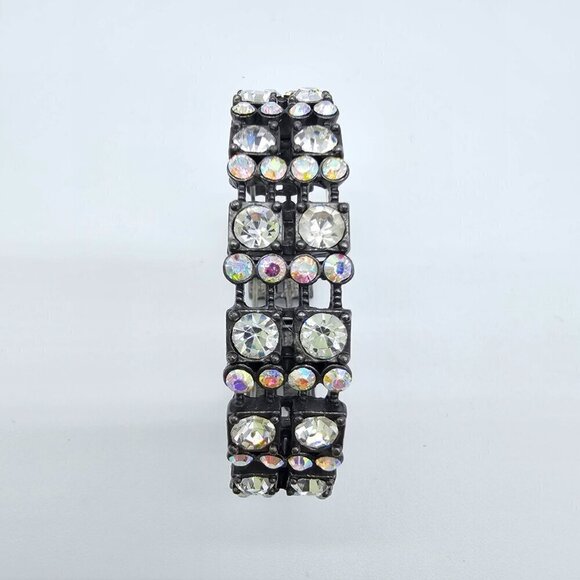 Crystal Multi-Color Stretchy Bracelet - Picture 8 of 11